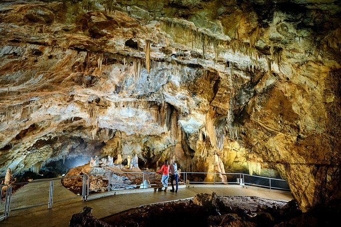 1-Hour Guided Lipa Cave Adventure in Montenegro - Walking through the main cave corridor