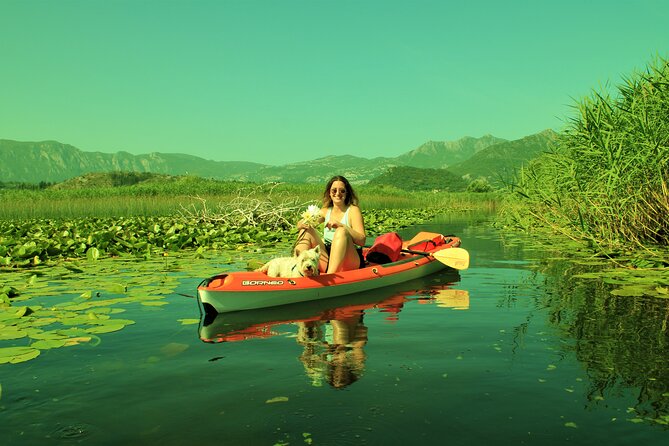1-hour Kayak Adventure through Skadar Lake from Virpazar - Heat, breaks, and the real pace of one hour
