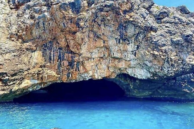 2025 Private Boat To Blue Cave 3 hours ADVENTURE - Riding inside the former submarine tunnels