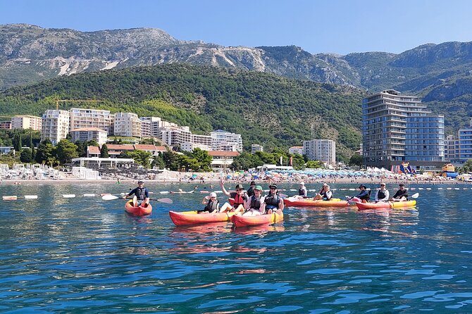 3.5-Hour Kayak Tour from Beсiсi to Sveti Stefan Island - Queen’s Beach, King’s Beach, and Villa Miločer
