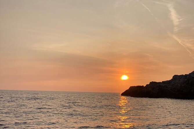 3 Hour Speed Boat Tour to Blue Cave with WiFi and Drinks - Mamula Fortress at the mouth of the bay