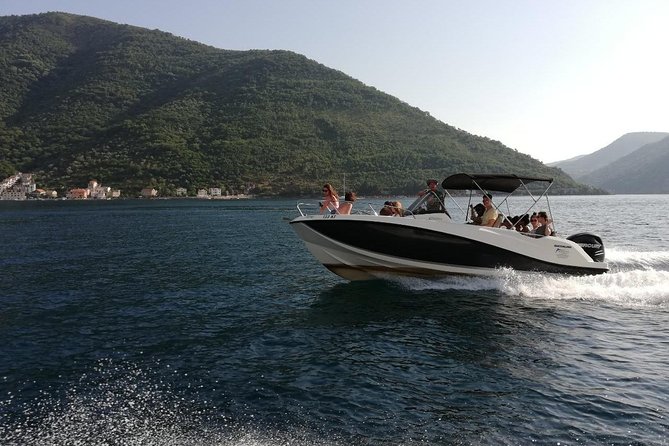 3h-Private Bout: Kotor bay and Blue Cave attraction (Free Drinks) - The ride toward Blue Cave, Mamula, and Lustica