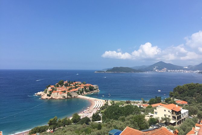 Ancient Budva & Unique St.Stephen Private Tour - Mogren Fortress and views toward St. Nicholas Island