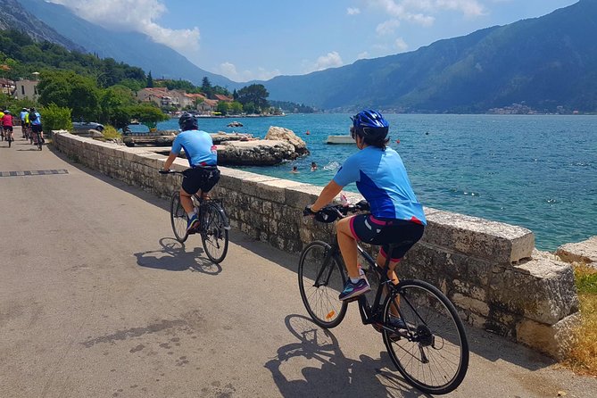 Bike tour - Kotor Bay circle and visit Our Lady of the Rock - Starting with Tre Sorelle Palace