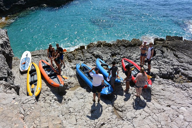 Blue Cave Kayak & Snorkel Adventure from Kotor / Tivat - Swimming and snorkeling in clear Adriatic water