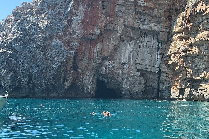 Blue Cave Kotor Swim, Mamula&Lady of the Rock 3 Hour Ticket Tour - Mamula Island from the water