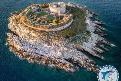 Blue cave, Mamula island, Submarine tunnels and Our lady of the Rocks (3h)