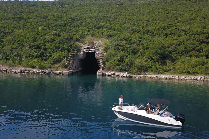 Boat tour to Lady of the Rock , Submarine base & Blue Cave swim - Why this boat trip is a good way to see Kotor Bay