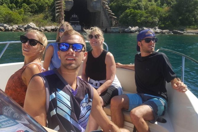 Boat tour to Lady of the Rock , Submarine base & Blue Cave swim - Group size, comfort, and boarding