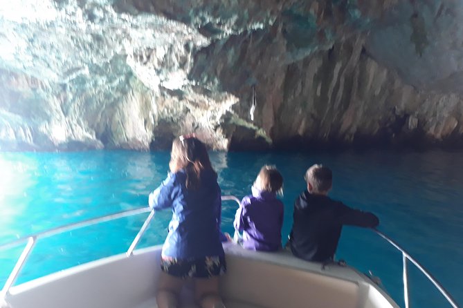Boat tour to Lady of the Rock , Submarine base & Blue Cave swim - Meeting near Kotor’s cruise dock