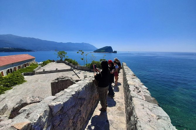 Budva City Tour - Entering Old Town Budva through its compact stone lanes