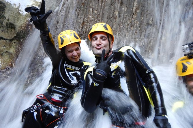 Canyoning in Nevidio Canyon - Photos, videos, and the meal afterward