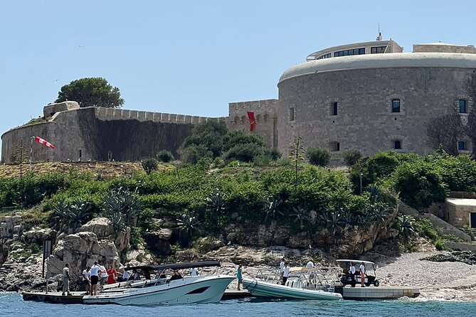 Experience Speedboat Tours in Kotor, Montenegro - Mamula Island is best seen from the water