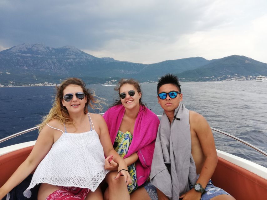 From Bay of Kotor: Blue Cave Private Speedboat Tour - Žanjic Beach, swimming, lunch, and the 6-meter jump