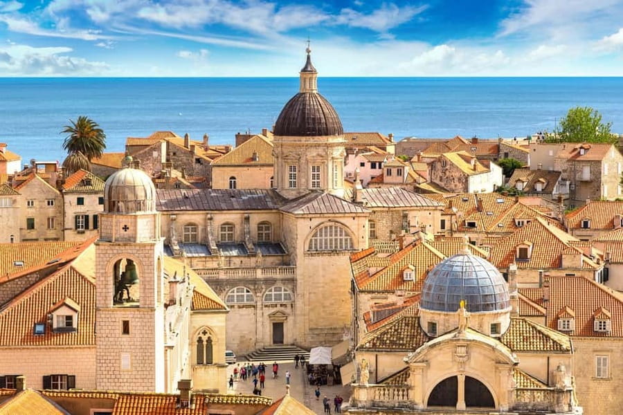 From Budva: Dubrovnik Guided Tour with Free Time - From Budva across Boka Kotorska