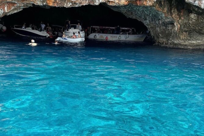 From Kotor: Boat to Blue Cave & Lady of the Rocks &Submarine Base - What this Kotor boat trip is really like