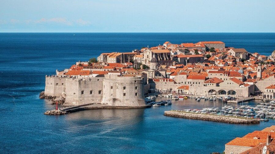 From Montenegro: Dubrovnik Private Tour - The Lokrum viewpoint is the trip’s best early photo stop