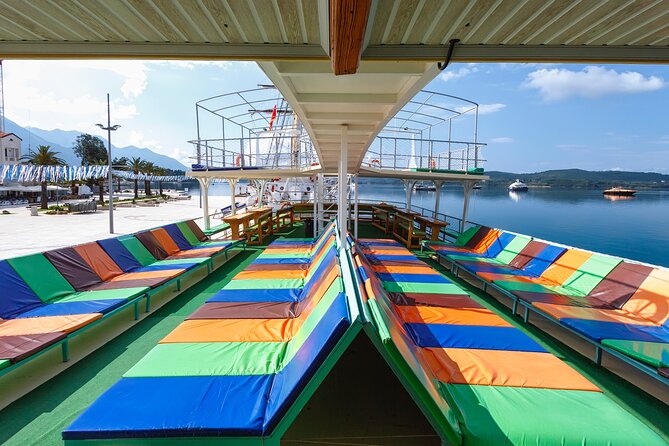 From Tivat/Kotor: Whole Boka Bay Guided Cruise, Comfortable Ship - Boat comfort matters on a nine-hour day