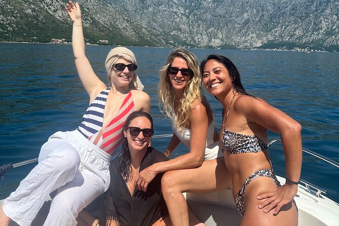 Group Guided Tour: Blue Cave Speedboat Tour in the Bay of Kotor - Entering the former submarine tunnel at Kumbor
