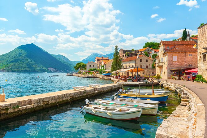 Kotor Bay Escape: Blue Cave, Beach & Swimming Time - Mamula Island and the narrow passage at Verige