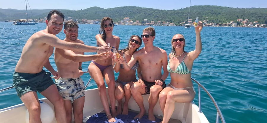 Kotor:Blue Cave ,Lady of the Rocks and Mamula Boat tour - A fast introduction to Boka Bay from Marina Kotor