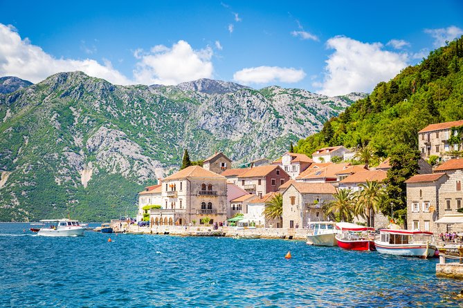 Kotor: Blue Cave Swim Stop, Lady of the Rocks & Submarine Base - Meeting in Kotor without losing your boat