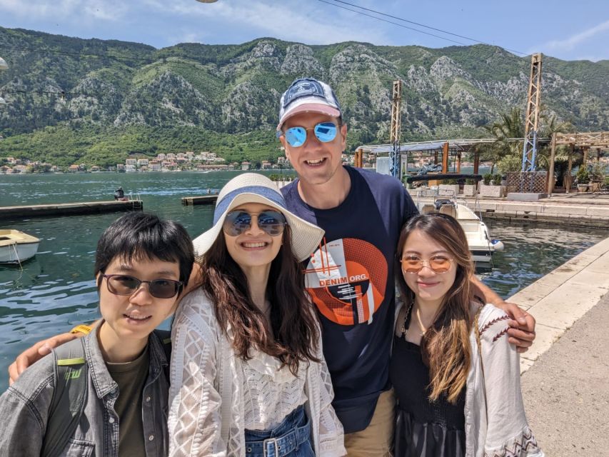 Kotor: Boat Cruise with Blue Cave Swim and Submarine Base - Speeding past Tivat, Porto Montenegro, and Herceg Novi