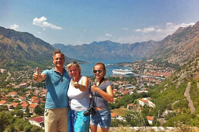 Kotor & Budva Old Towns & Panoramic Views from Podgorica - The Brajici viewpoint above Budva Riviera