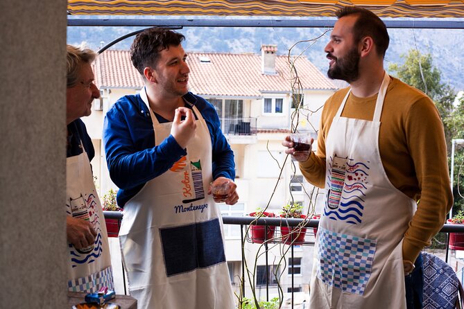 Kotor private cooking class with lunch and Old town guided tour - Cooking, conversation, and the terrace lunch