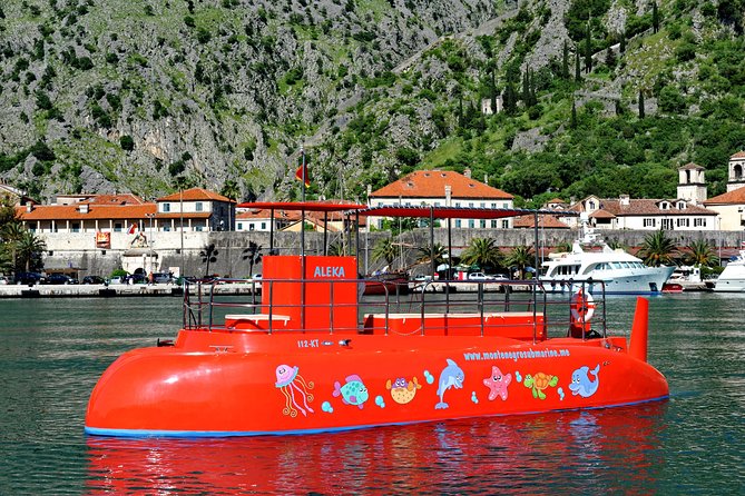 Kotor Red Semi-Submarine Tour: Underwater Cabin Family Adventure - The first 40 minutes: Kotor Bay from the open deck