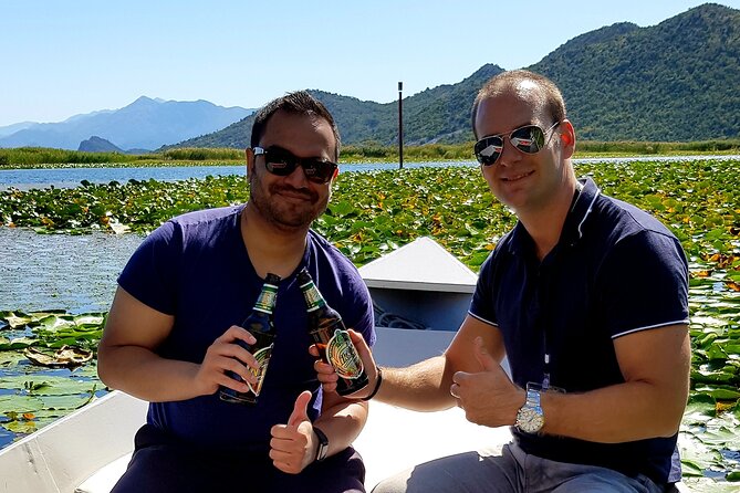 Kotor's serpentines, Skadar Lake & Horseshoe Bend of Montenegro - The 1.2-hour speedboat ride on Skadar Lake