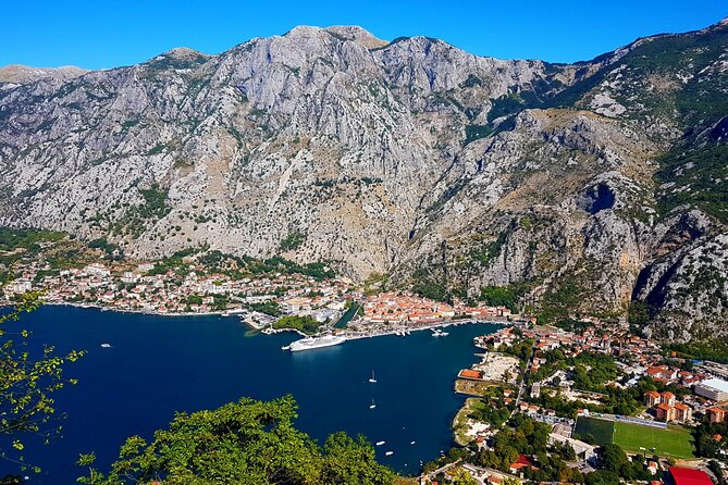 Mountain Biking on Vrmac peninsula - Panoramic view on Kotor bay - The views are the main reward