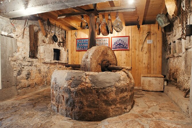 Olive oil farm to fork experience & short walking tour of Kotor - The modern anaerobic press and a changing way of life