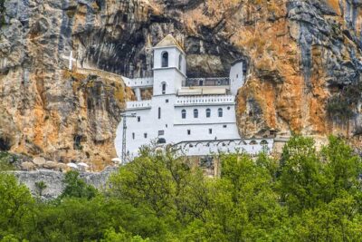 Ostrog monastery and Niagara waterfalls
