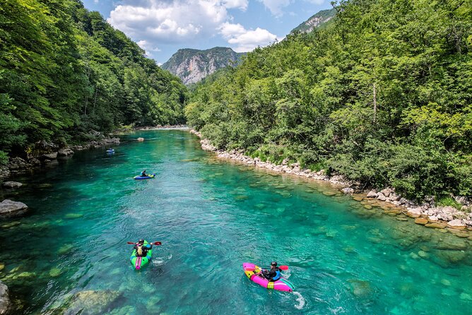 Packrafting Tara River - Starting near Bitine at 10:00