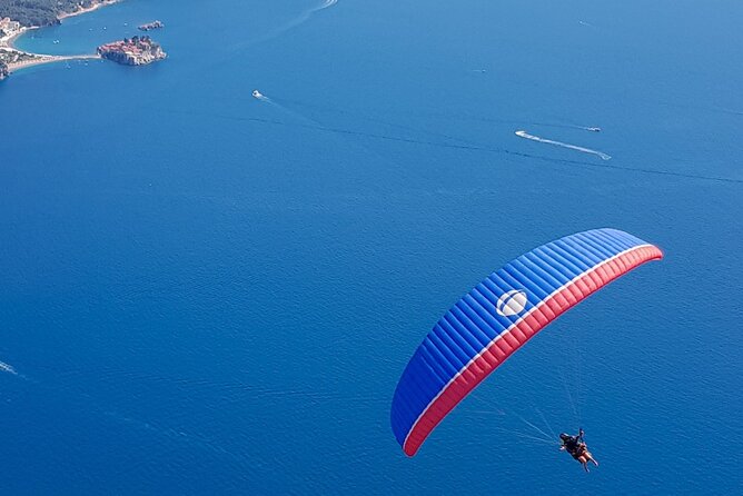 Paragliding in Budva with Certified Pilot (Free Pick-Up Included) - The View From the Air