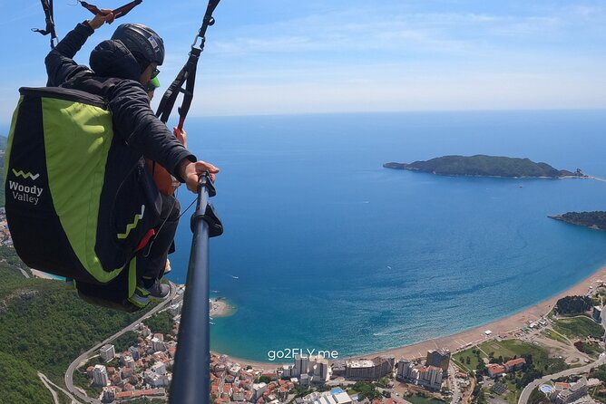 Paragliding in Budva with Certified Pilot (Free Pick-Up Included) - Group Size and Personal Attention