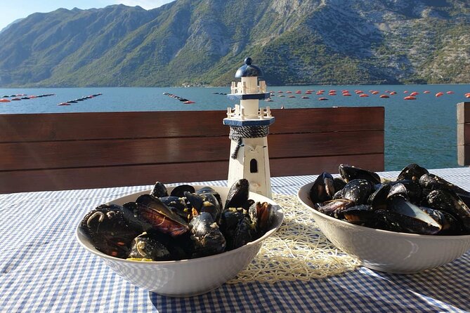 Private Gastro Cruise: Blue Cave & Organic Seaside Lunch - Our Lady of the Rocks in 20 minutes