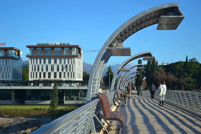 Private Podgorica City Walking Tour - Crossing the Moraca at Millennium Bridge
