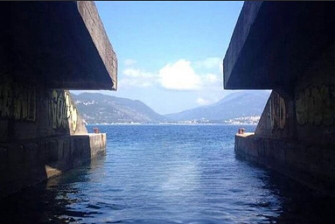 Private tour:Blue Cave,Mamula Island, Submarine Tunnel, Our Lady of the Rock(3h) - Perast from the water