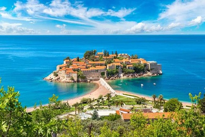 Private tour: Kotor & Budva Riviera- Perast-Our Lady of the Rocks - The Sveti Stefan overlook