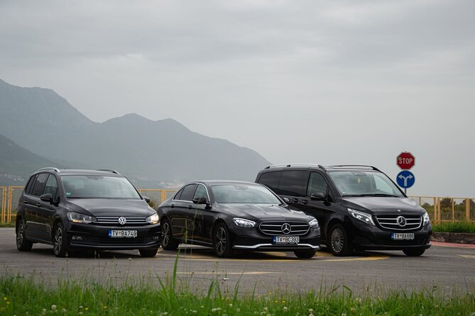 Private Transfer from Kotor or Perast to Dubrovnik airport - Leaving Kotor through the Bay