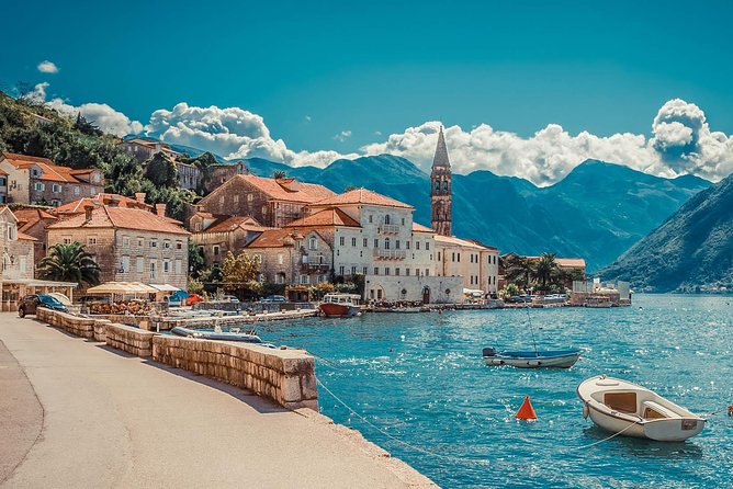Private Transfer from Kotor or Perast to Dubrovnik airport - The road past Risan and Herceg Novi