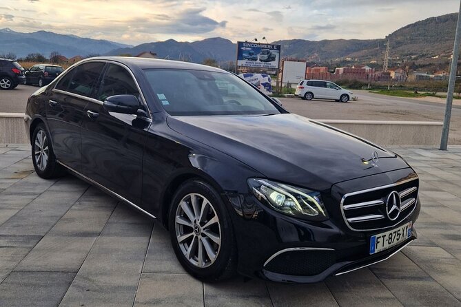 Private Transfer from Tivat or Porto Montenegro to Tivat airport - Timing the 10 to 15 Minute Drive