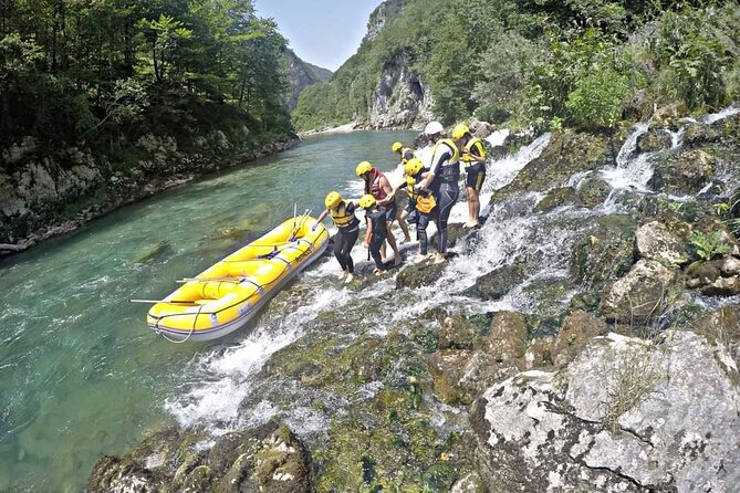 River Tara Long Rafting Tour - Getting ready for cold Tara water