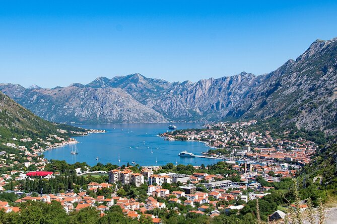 Shore Excursions: Kotor, Budva and Perast - The hill above Kotor Bay puts the return drive in perspective