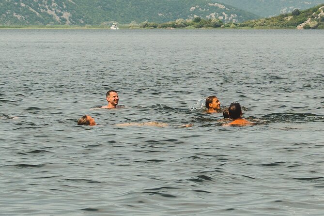 Skadar Lake & Crnojevića River: Swimming, Snacks & Wine - Wine, rakija, and priganice on the return route