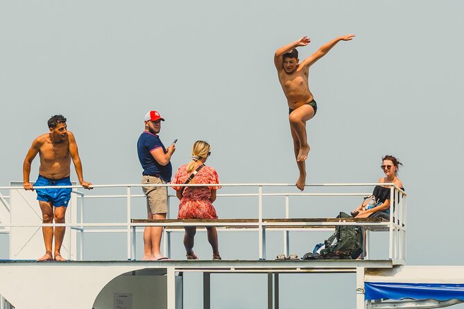Skadar Lake & Crnojevića River: Swimming, Snacks & Wine - Swimming in the deep-blue lake