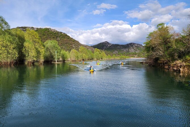 Skadar Lake on kayaks Experience with Spectacular Views - From Budva to the old Zeta kingdom