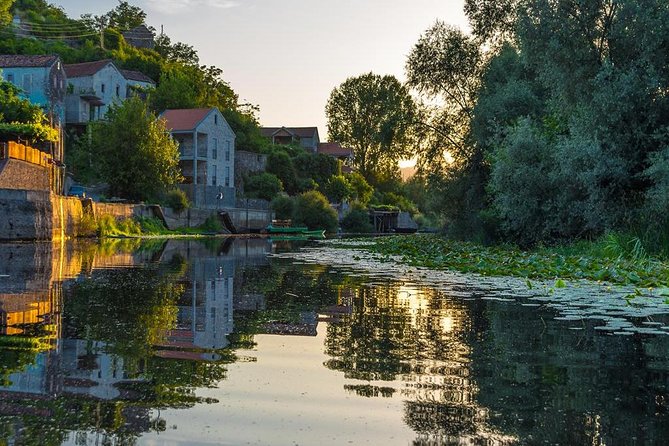 Skadar Lake & Virpazar return trip from Podgorica city - One hour among lilies, channels, and mountain views